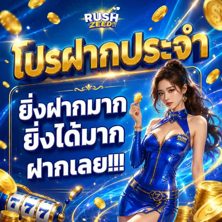 rushzeed ฝากประจำ